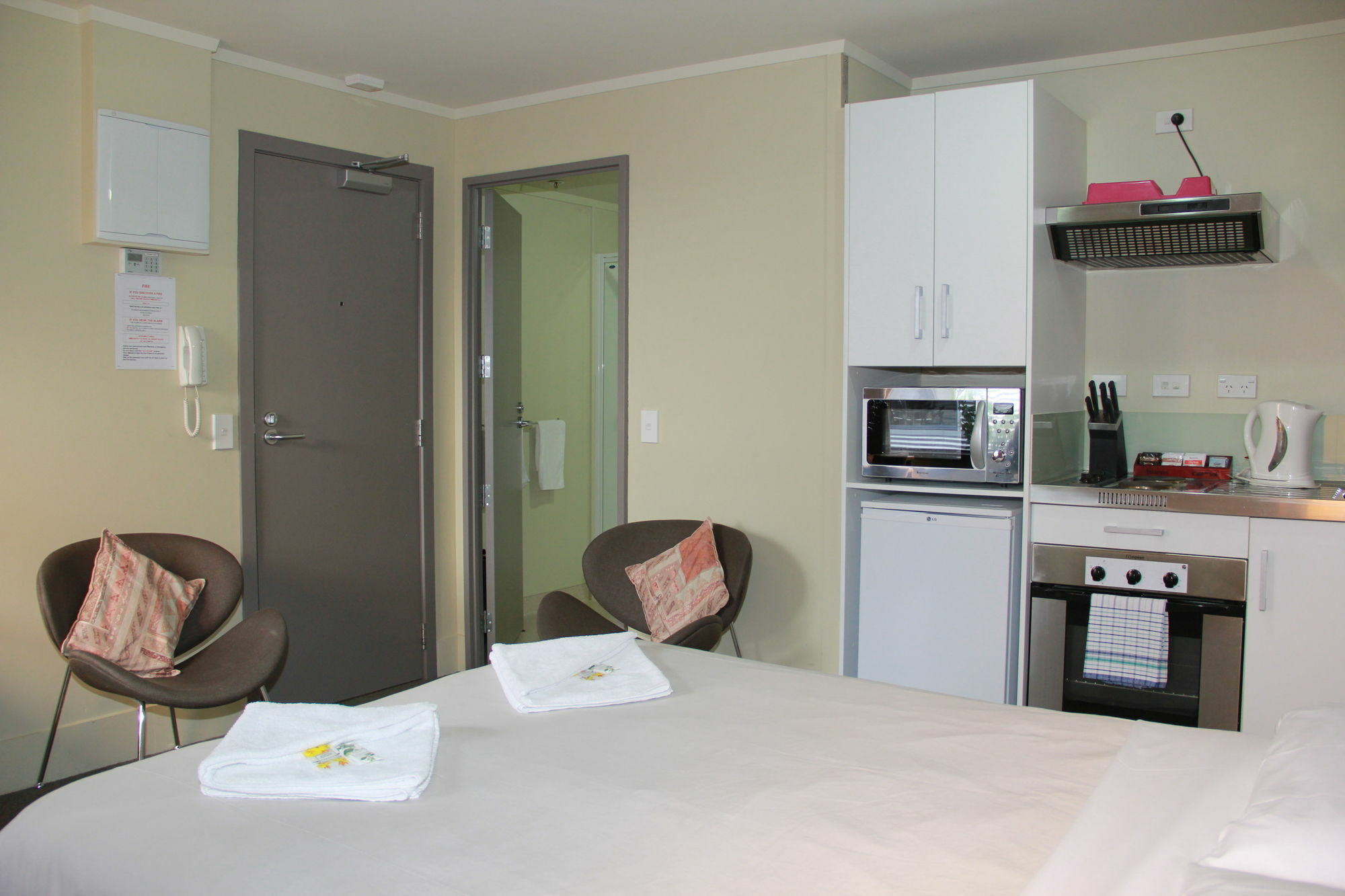 Nikau Apartments Nelson Bagian luar foto